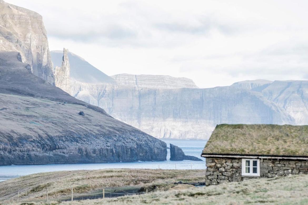 The Old House Close To The Ferry To Mykines Sørvágur 외부 사진